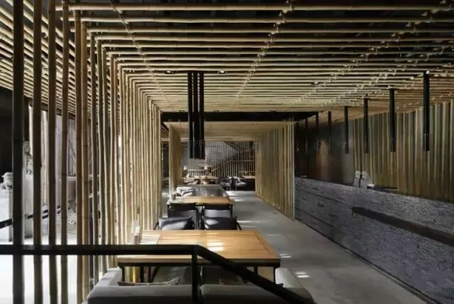 江门如何让餐厅设计玩转中国风？几根竹子让你眼前一亮！
